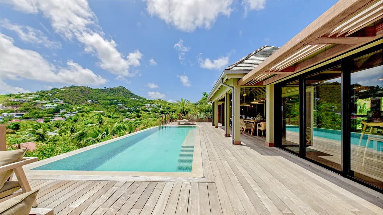 Airy Villa with Scenic Views in St-Jean, St-Barthélemy photo 2
