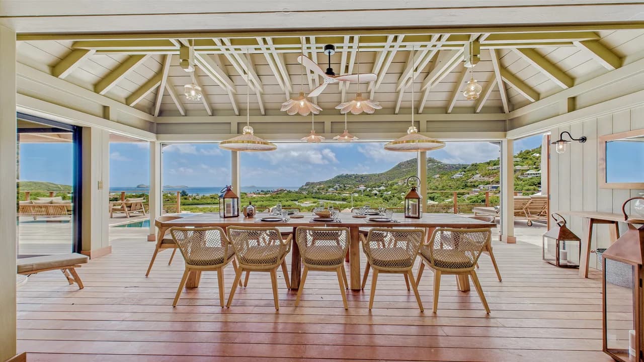 Airy Villa with Scenic Views in St-Jean, St-Barthélemy photo 3
