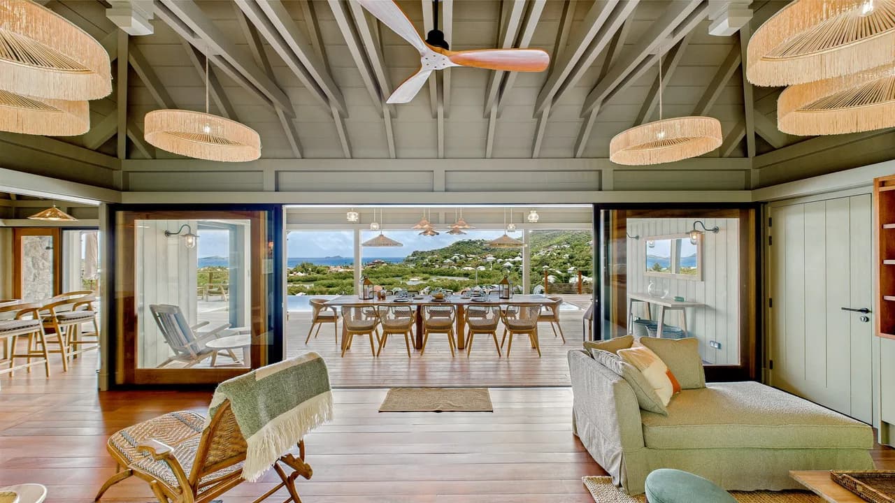 Airy Villa with Scenic Views in St-Jean, St-Barthélemy photo 4