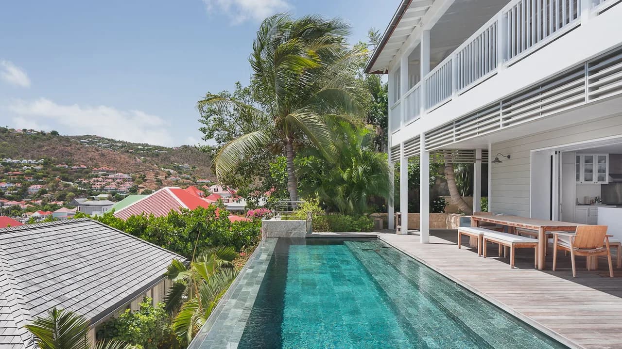 Heated Pool Villa in Gustavia, St Barthelemy