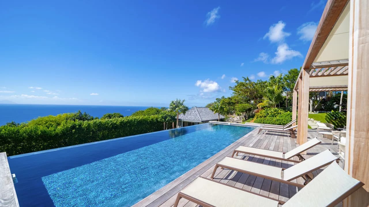 Heated Pool Villa in Lurin, St. Barthelemy