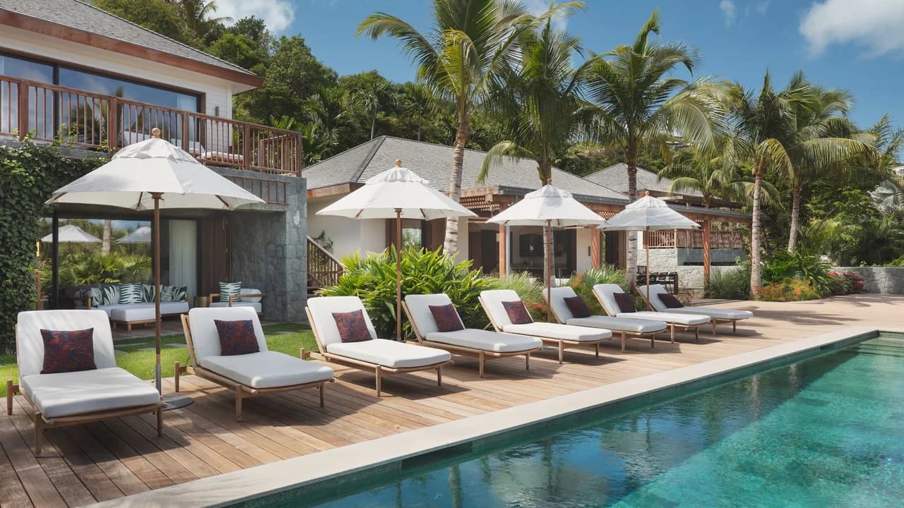 Luxurious Fitness Villa in St-Jean, St-Barthélemy photo 2
