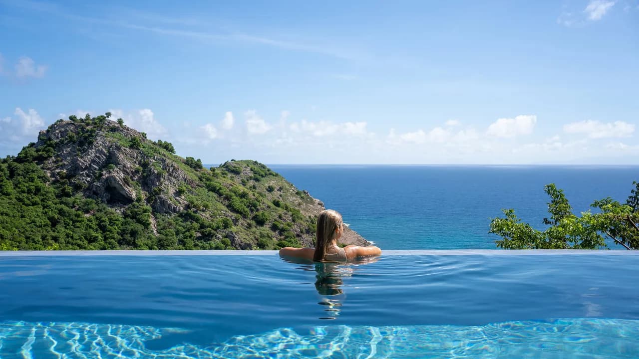 Luxury Villa with Two Private Pools in Gouverneur St Barts photo 2