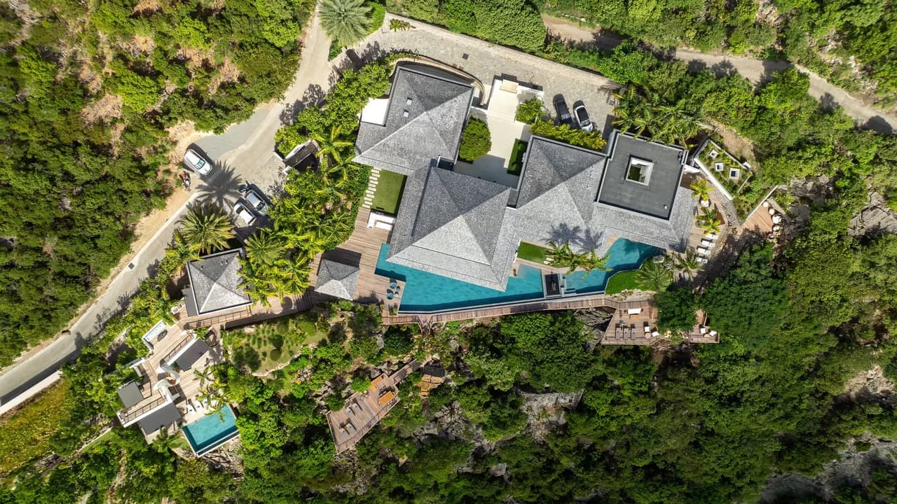 Luxury Villa with Two Private Pools in Gouverneur St Barts photo 3