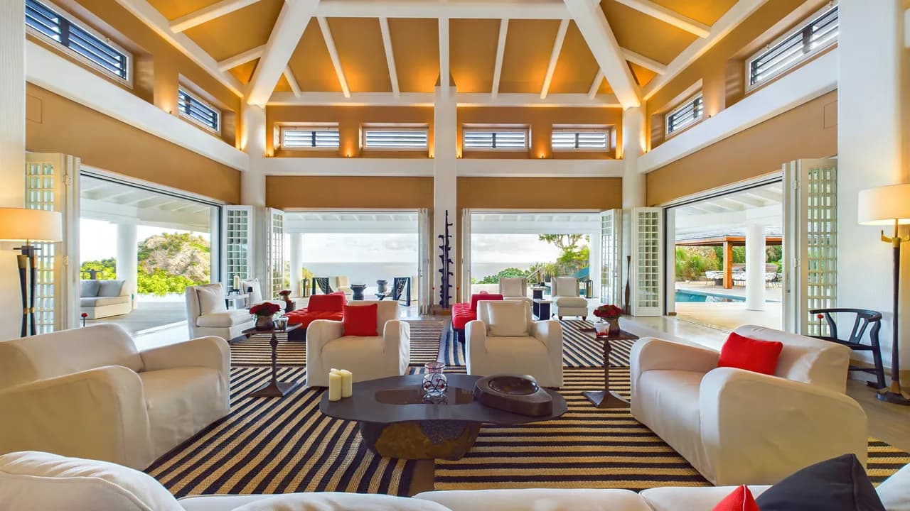 Luxury Villa with Two Private Pools in Gouverneur St Barts photo 4