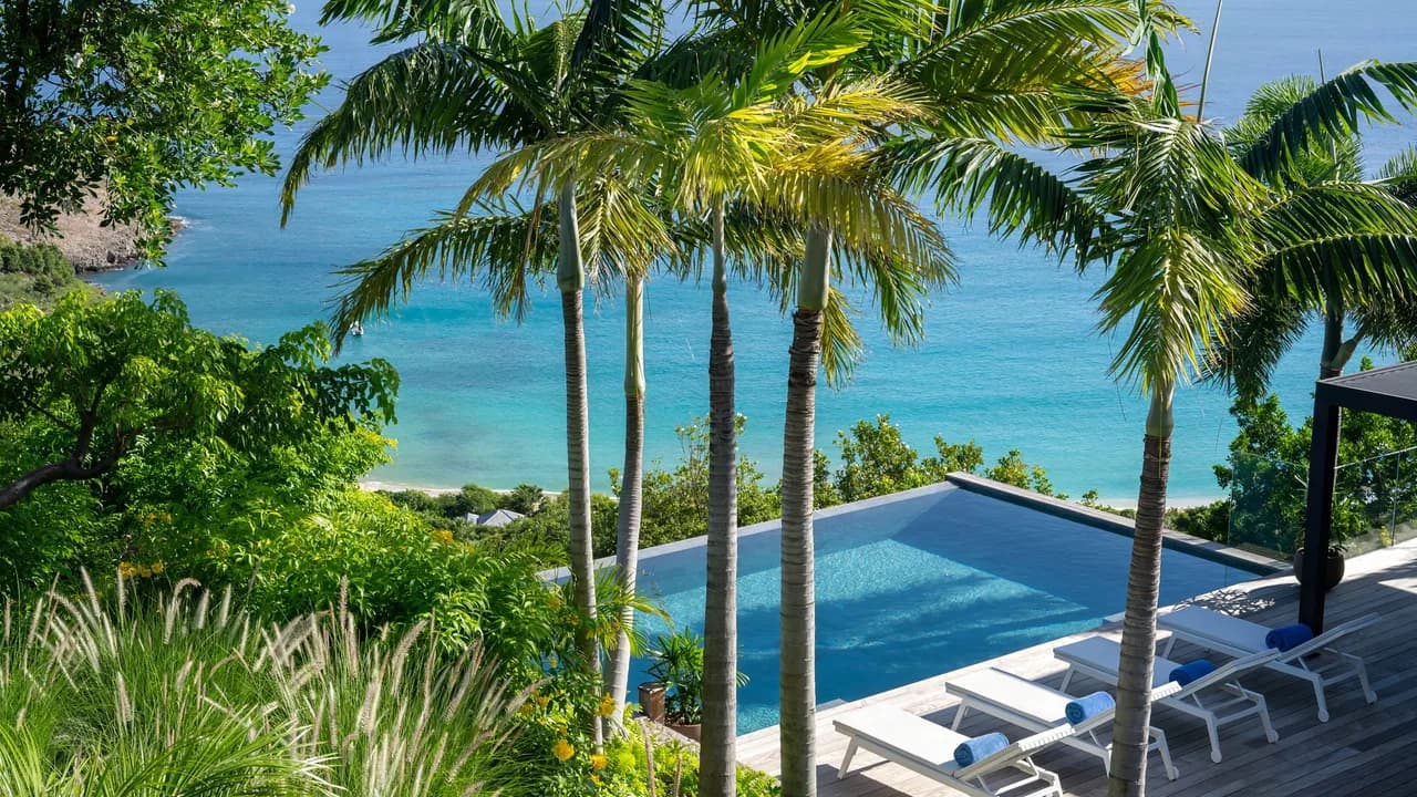 Luxury Villa with Two Private Pools in Gouverneur St Barts photo 5