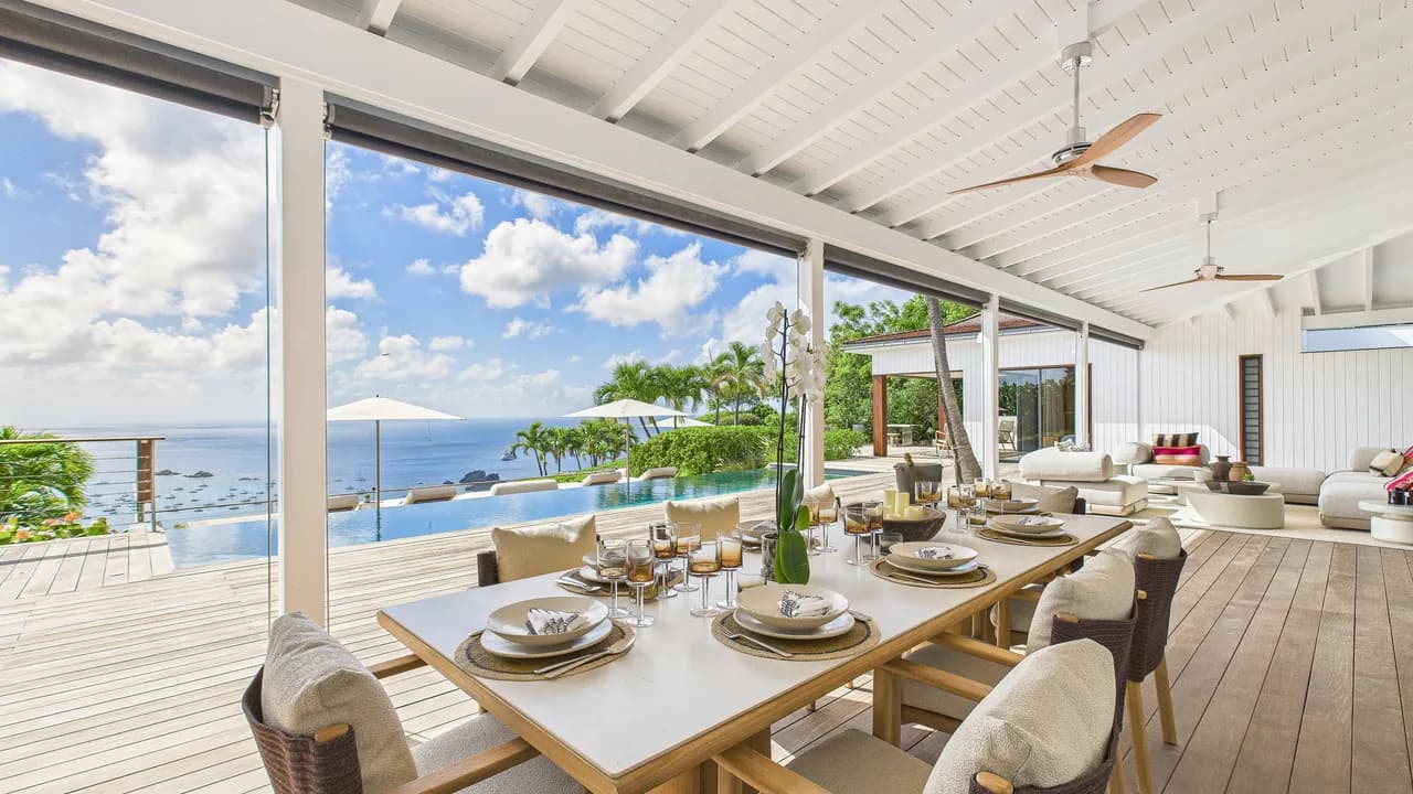 Single-Story Luxury Villa in Colombier, St. Barts photo 5