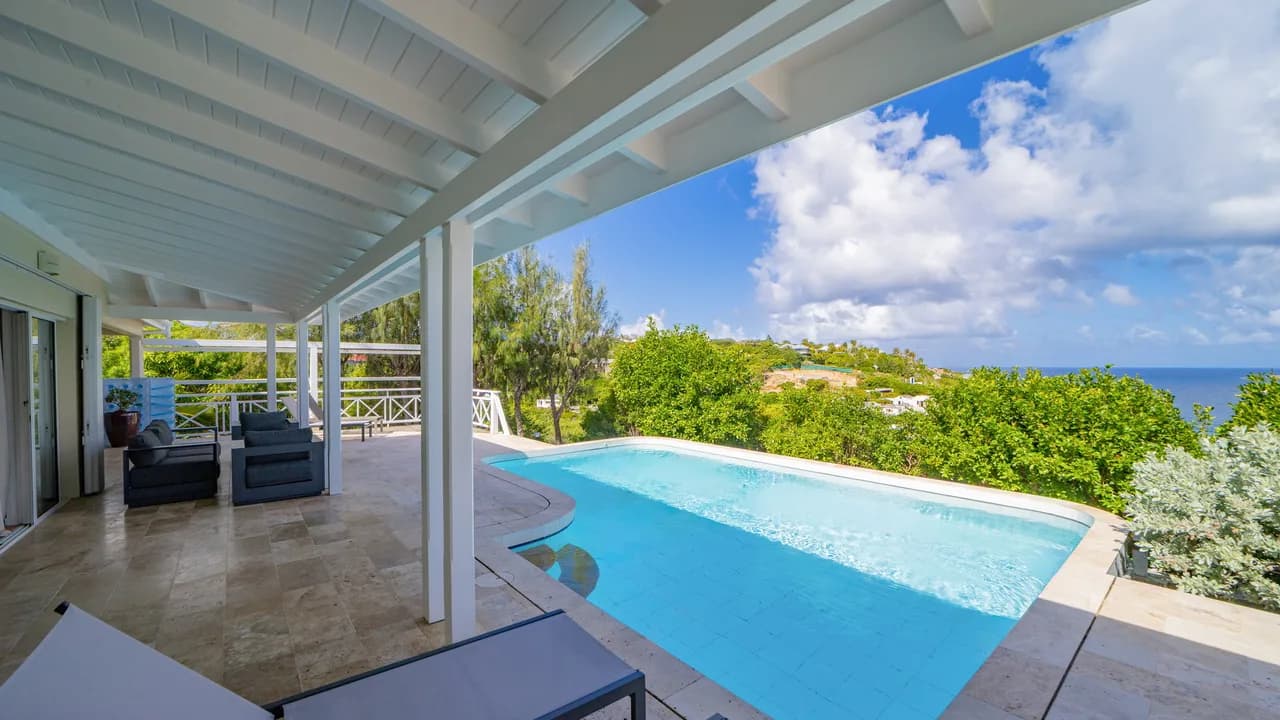 Heated Pool Villa in Anse des Cayes, St. Barthelemy photo 3