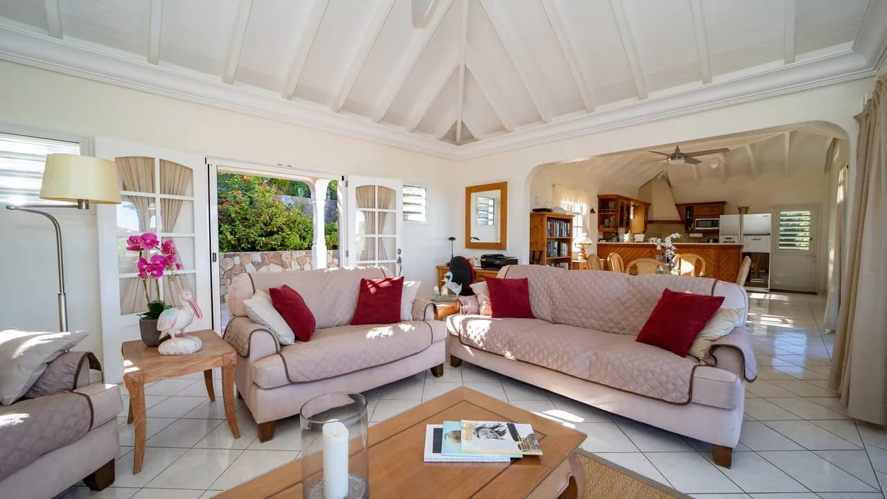 Air-Conditioned Villa with Garden in St-Jean photo 5