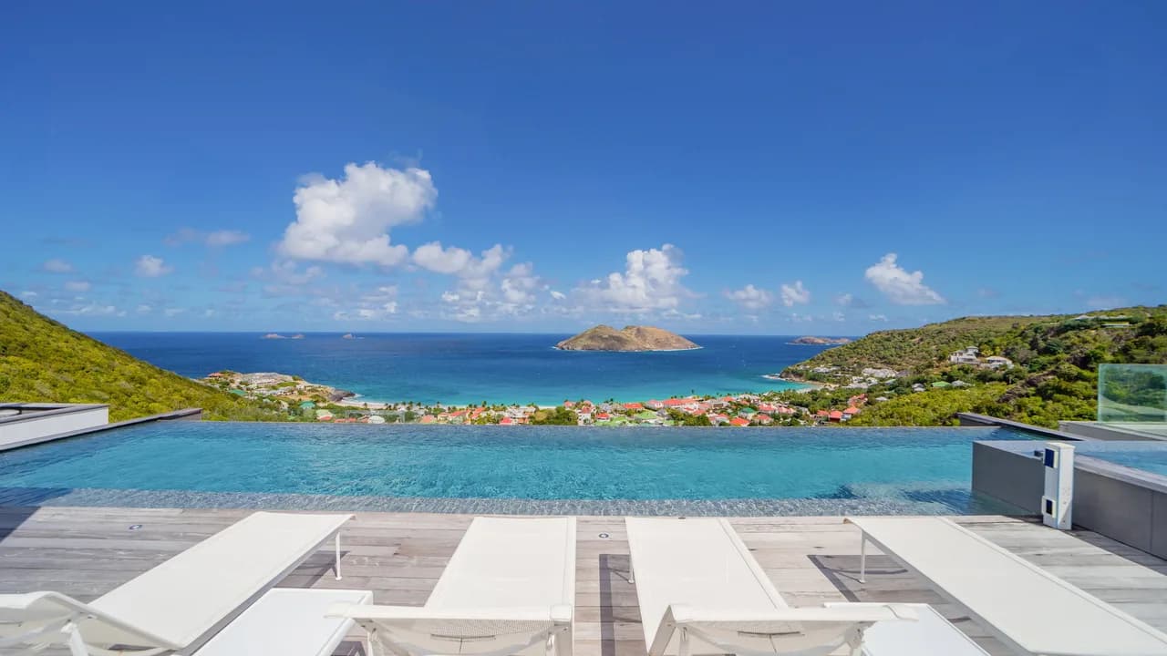 Heated Pool Villa in Colombier, St Barts