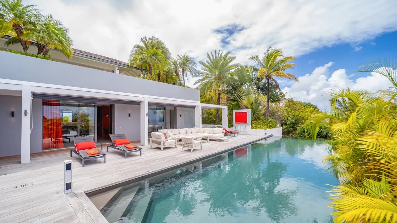 Heated Pool Villa in Lurin St Barthelemy photo 3
