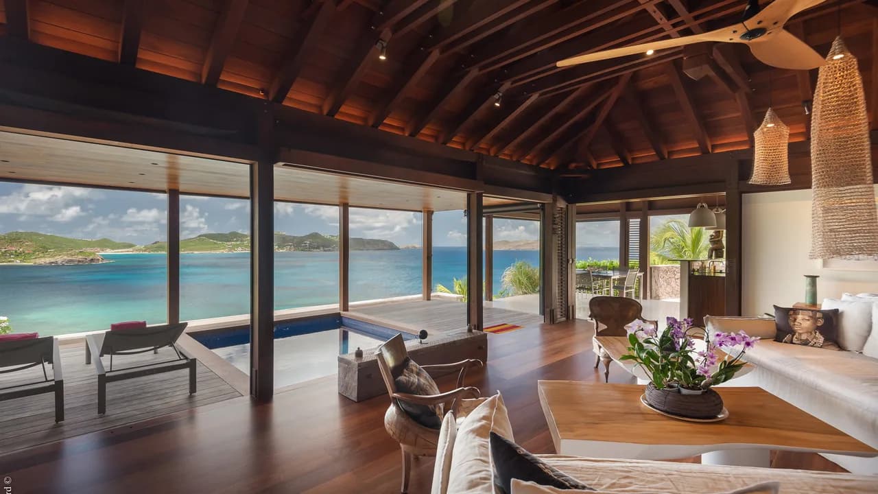 Heated Pool Villa in Pointe Milou, St. Barthelemy photo 4