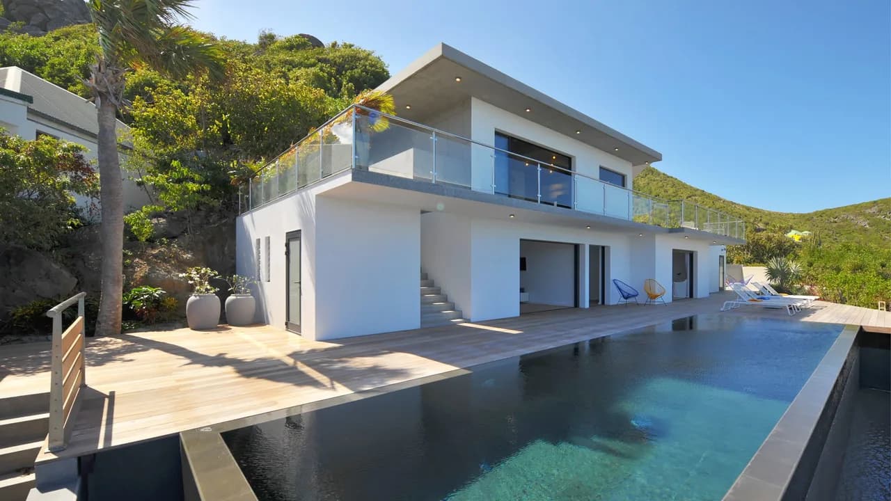 Modern Villa with Fitness Room in Anse des Cayes, St. Barts photo 3