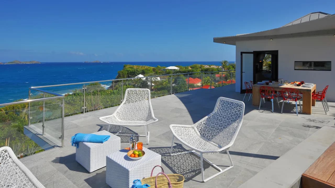 Modern Villa with Fitness Room in Anse des Cayes, St. Barts photo 4
