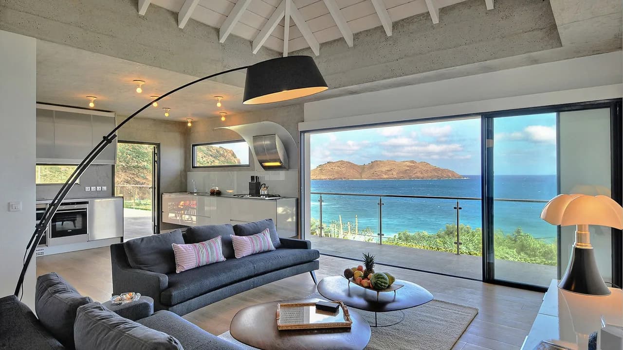 Modern Villa with Fitness Room in Anse des Cayes, St. Barts photo 5