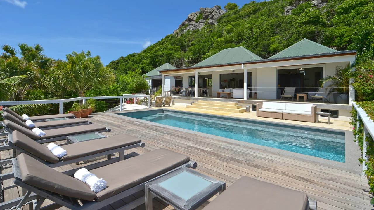 Heated Pool Villa in Anse des Cayes, St. Barthélemy photo 2