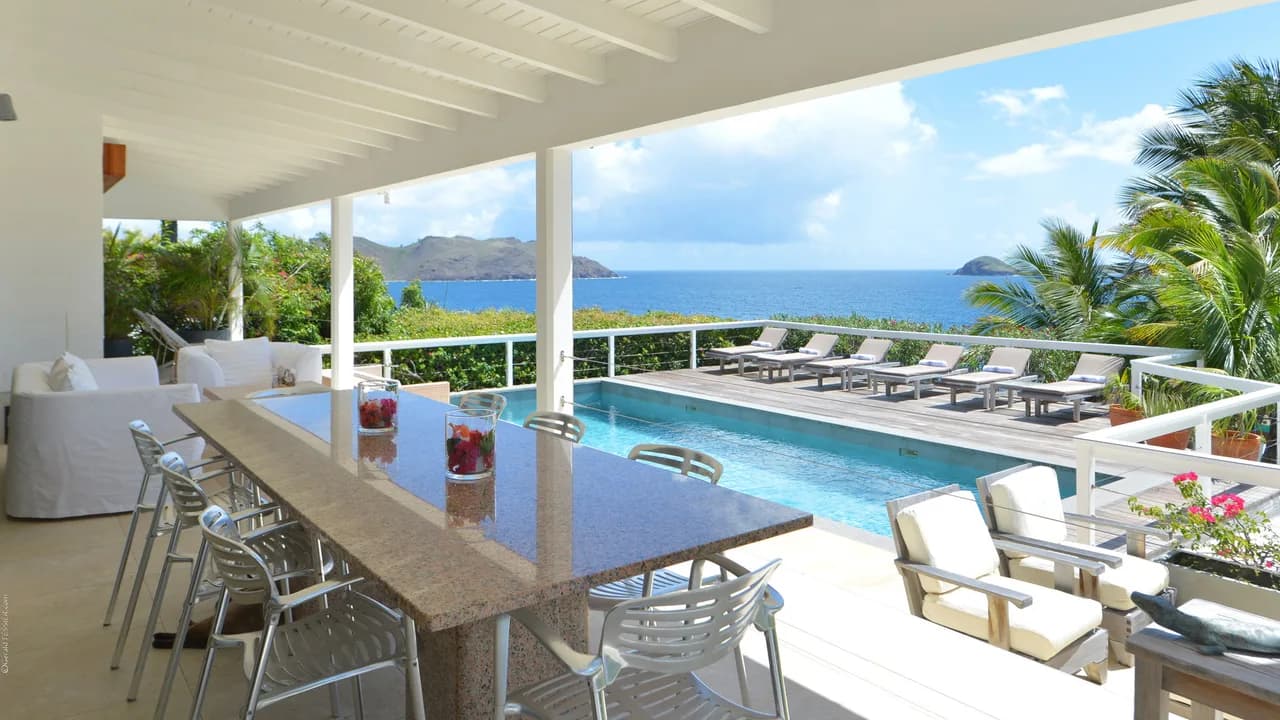 Heated Pool Villa in Anse des Cayes, St. Barthélemy photo 3