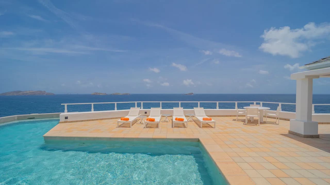 Heated Pool Villa in Pointe Milou, Saint Barthélemy