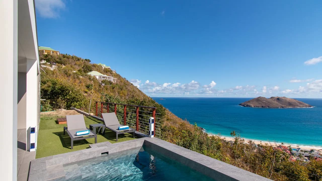 Heated Pool Villa in Colombier, St. Barthélemy