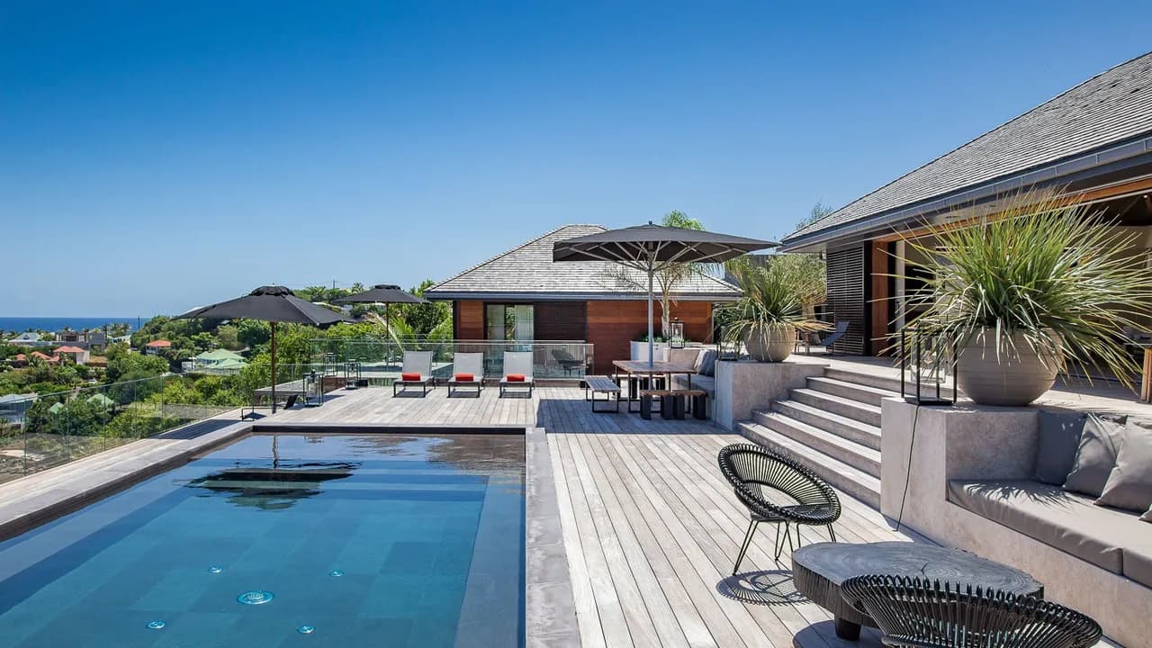 Luxury Family Villa with Fitness Room in Marigot photo 2