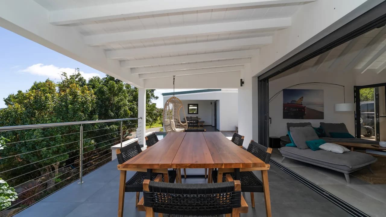 Heated Pool Villa Steps from the Beach in Anse des Cayes photo 4