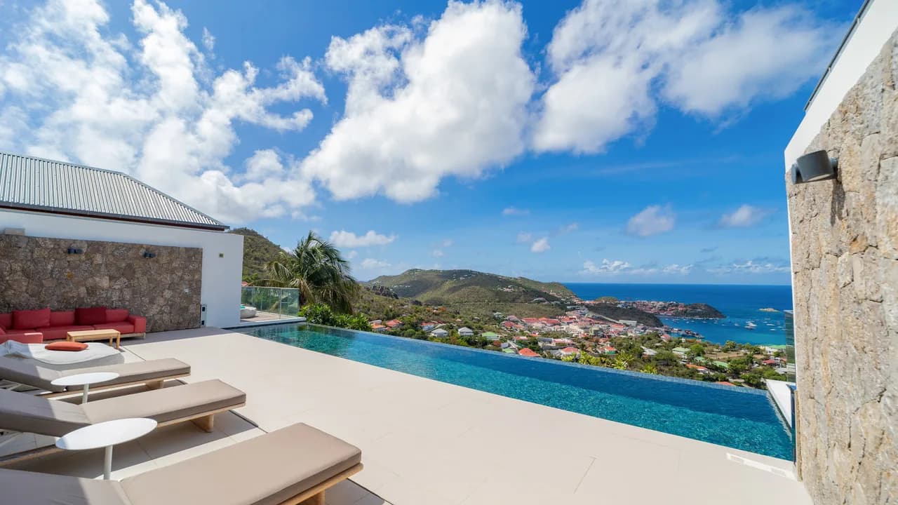Heated Pool Villa in Colombier St Barth photo 3