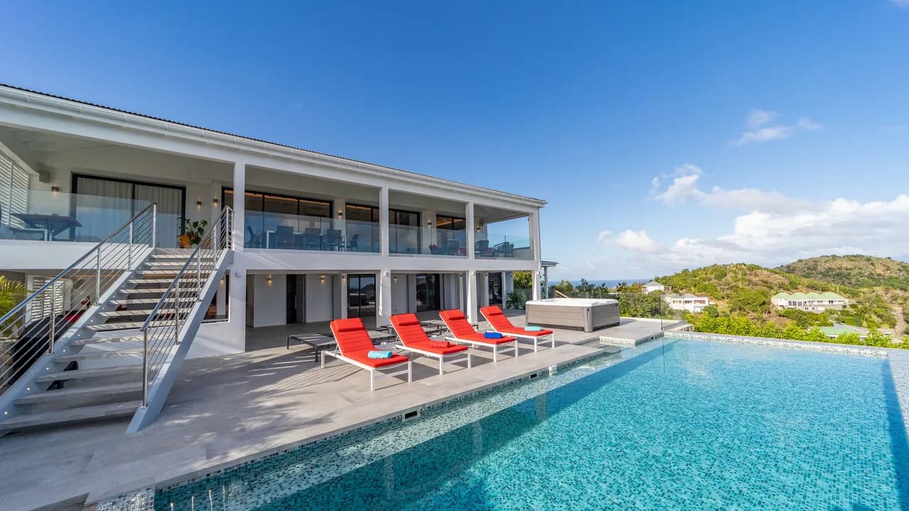 Heated Pool Villa in Colombier, St Barthelemy photo 4