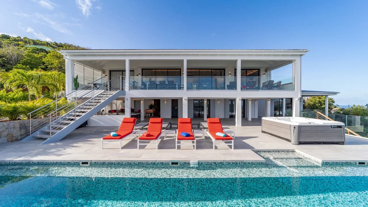 Heated Pool Villa in Colombier, St Barthelemy photo 5