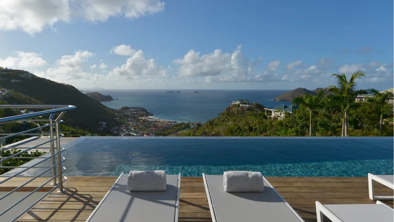 Heated Pool Villa in Colombier St Barts photo 2