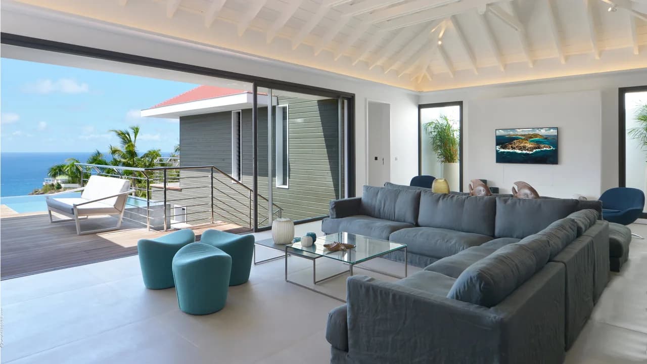 Heated Pool Villa in Colombier St Barts photo 3