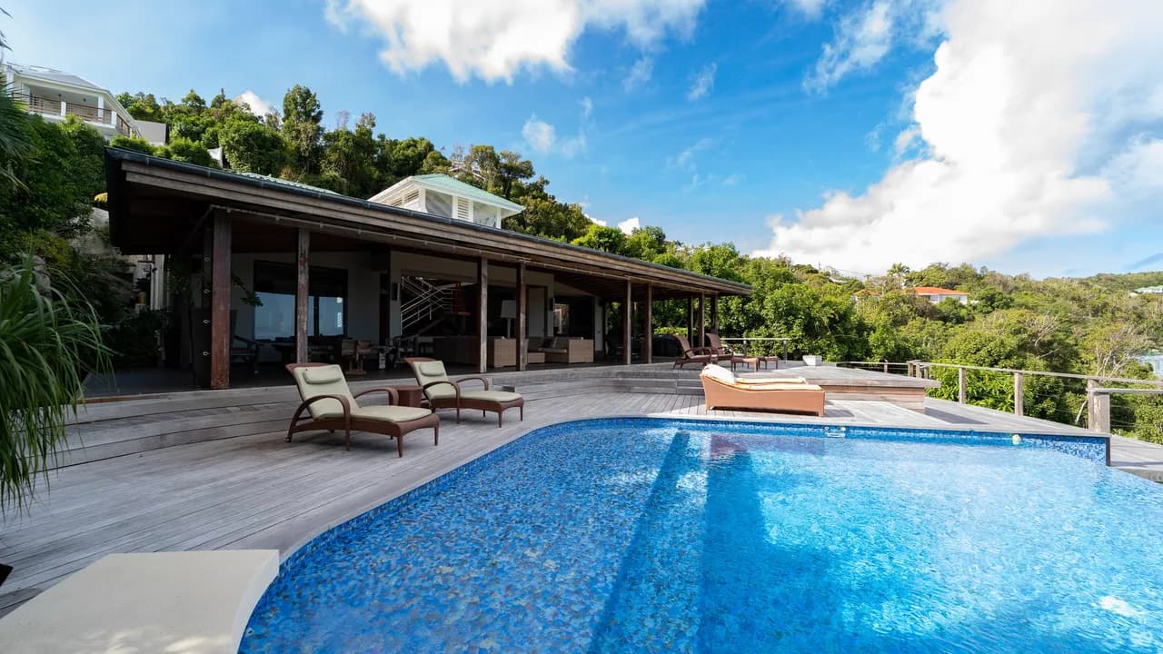 Heated Pool Villa in Colombier, St. Barthelemy photo 2