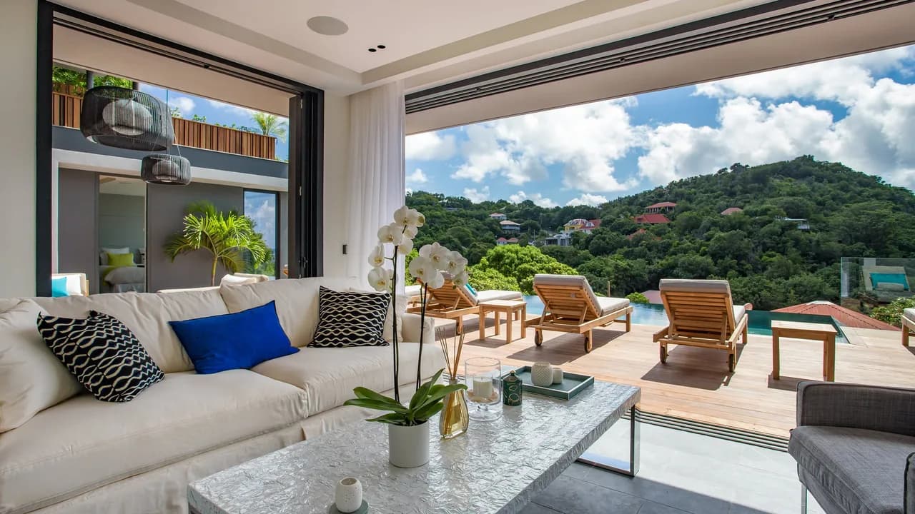 Child-Friendly Villa with Ocean View in Corossol photo 3