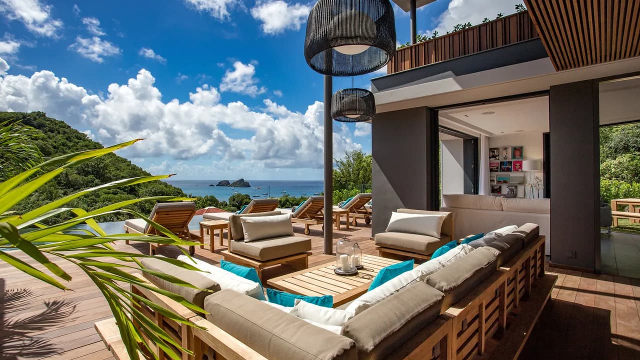 Child-Friendly Villa with Ocean View in Corossol photo 4