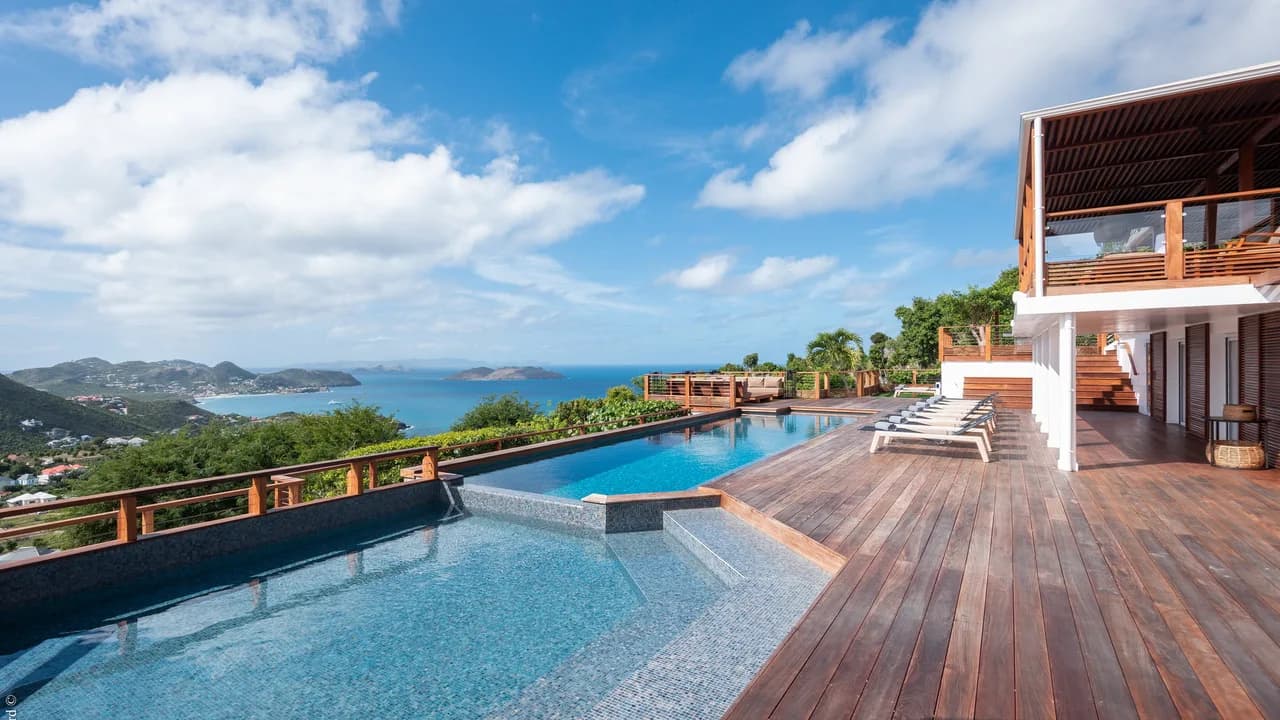 Heated Pool Villa in Petite Saline, St. Barthelemy