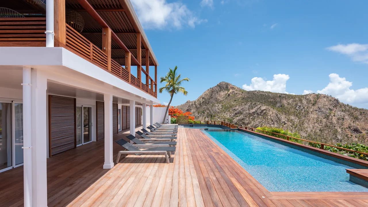 Heated Pool Villa in Petite Saline, St. Barthelemy photo 3