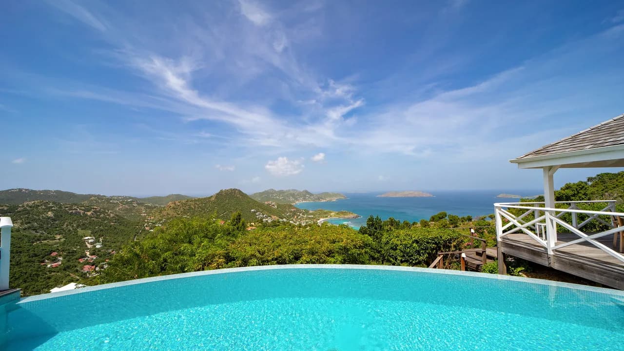 Heated Pool Villa in Petite Saline St Barth