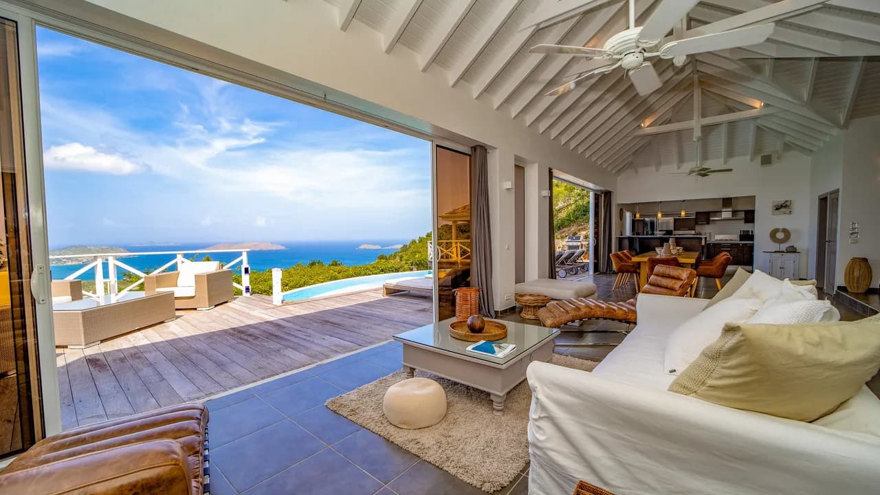 Heated Pool Villa in Petite Saline St Barth photo 4