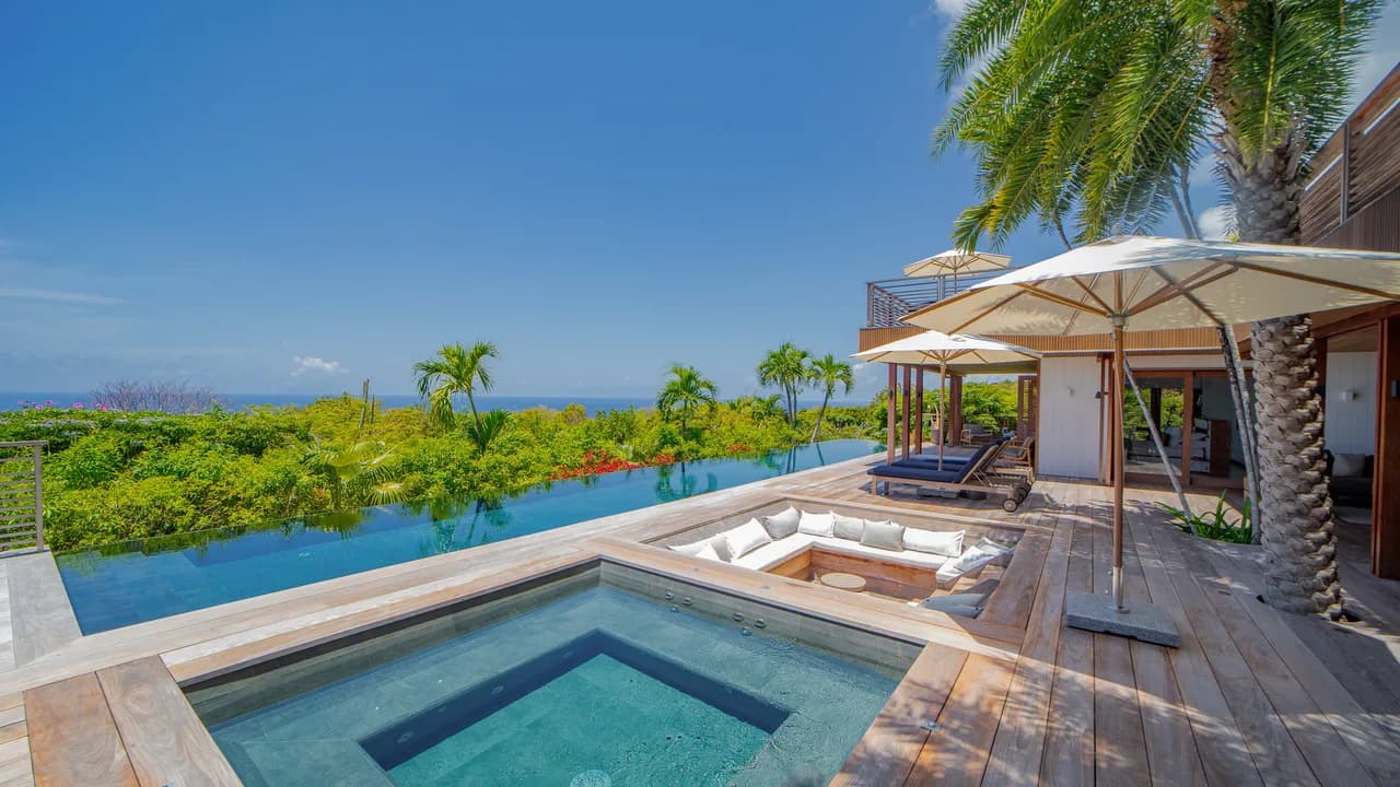 Heated Pool Villa in Gouverneur St Barth