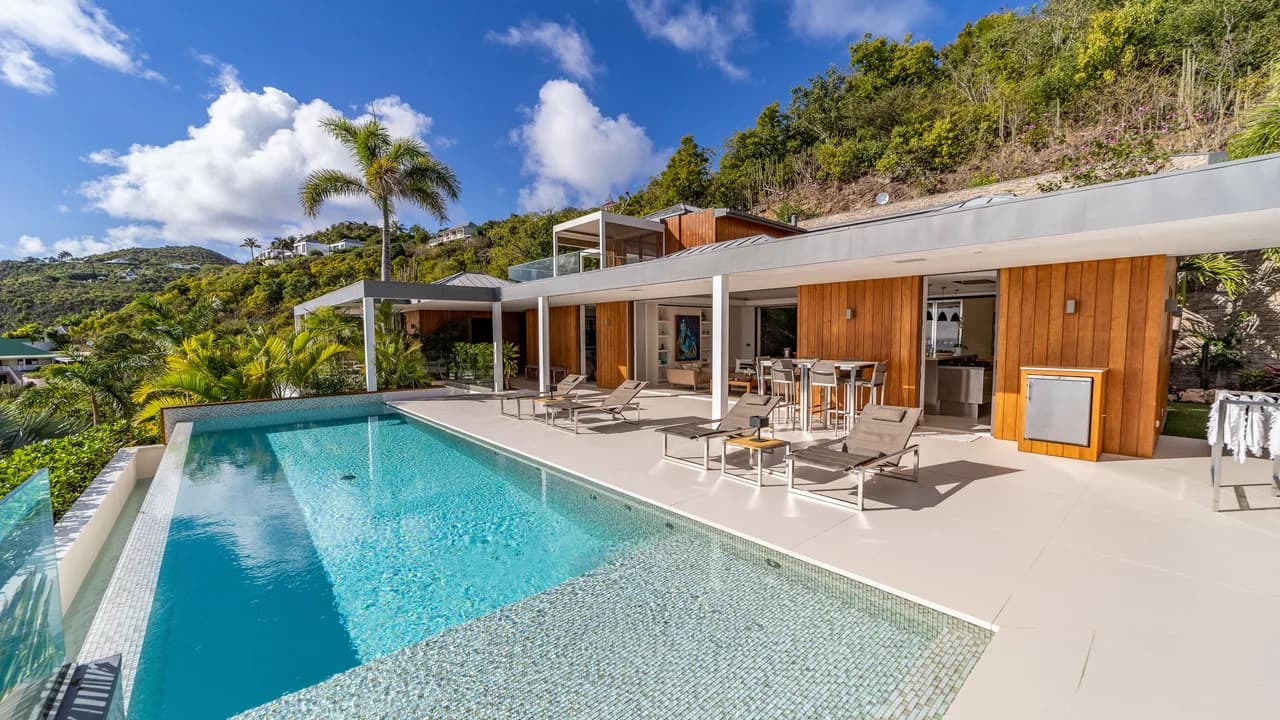 Jacuzzi Villa with Fitness Room in Corossol, St. Barthélemy photo 2