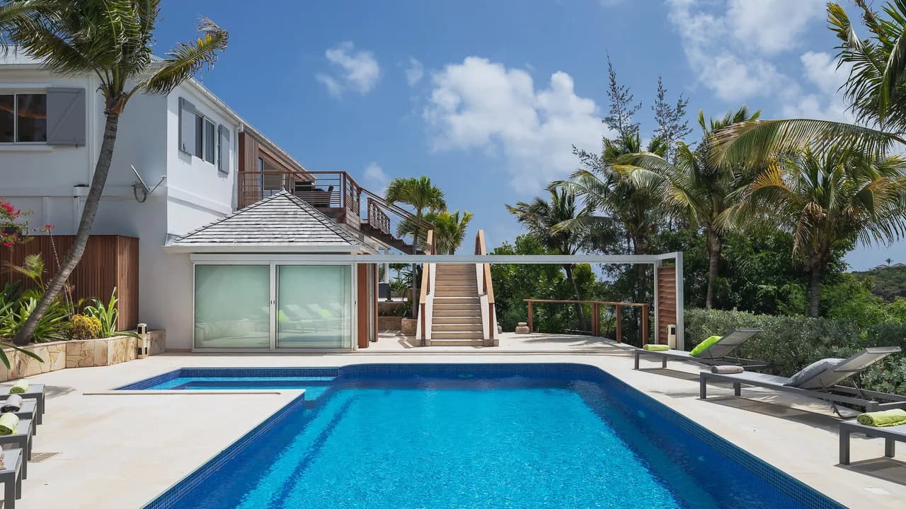Jacuzzi Retreat Villa in Pointe Milou, St. Barthelemy photo 2