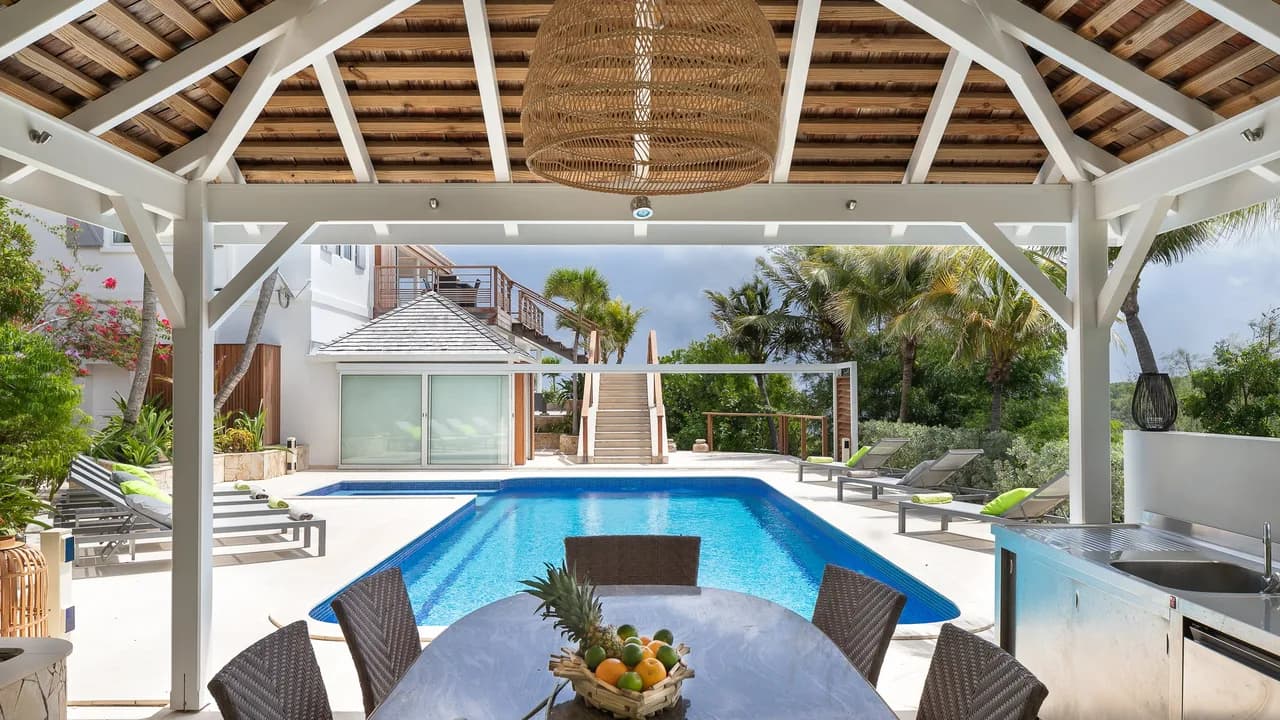 Jacuzzi Retreat Villa in Pointe Milou, St. Barthelemy photo 3