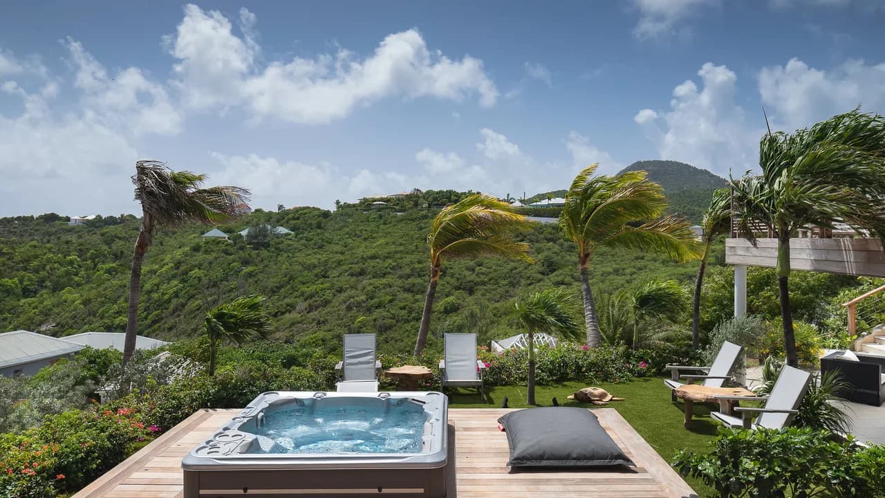 Jacuzzi Retreat Villa in Pointe Milou, St. Barthelemy photo 5