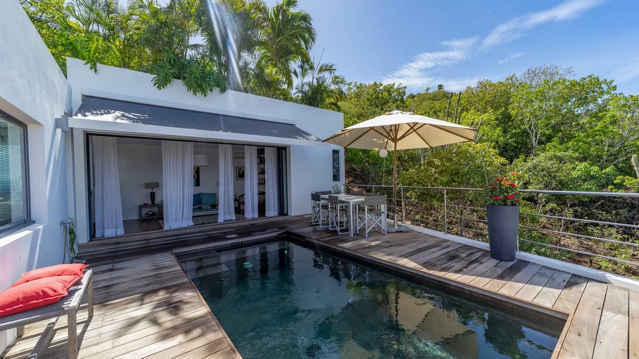 Secluded Romantic Villa in Vitet, St. Barthélemy photo 2