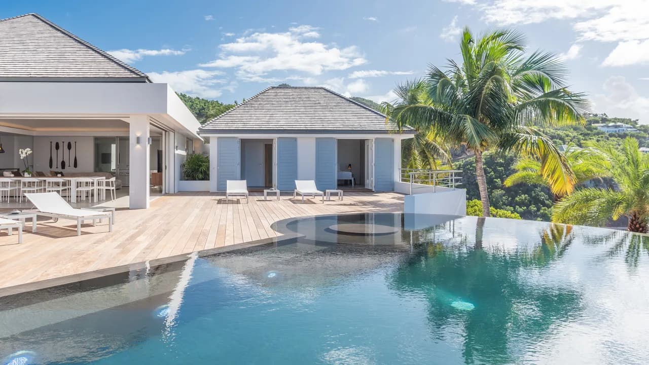 Jacuzzi Villa with Fitness Room in Lorient, St. Barthélemy photo 2