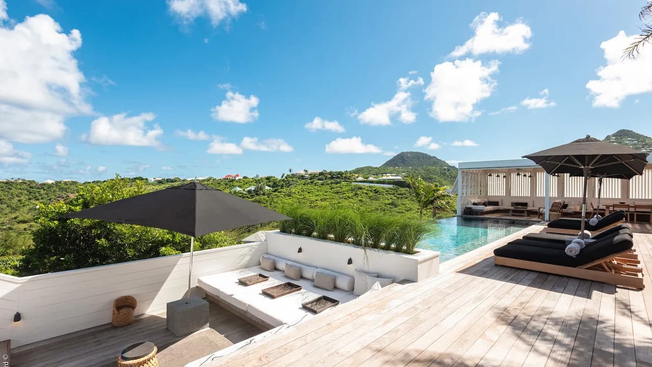 Heated Pool Villa in Pointe Milou St Barths photo 3