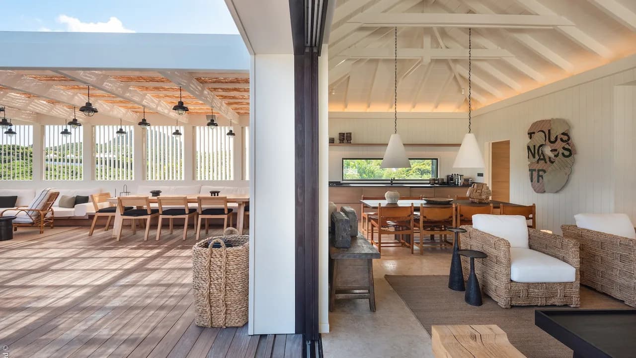 Heated Pool Villa in Pointe Milou St Barths photo 5