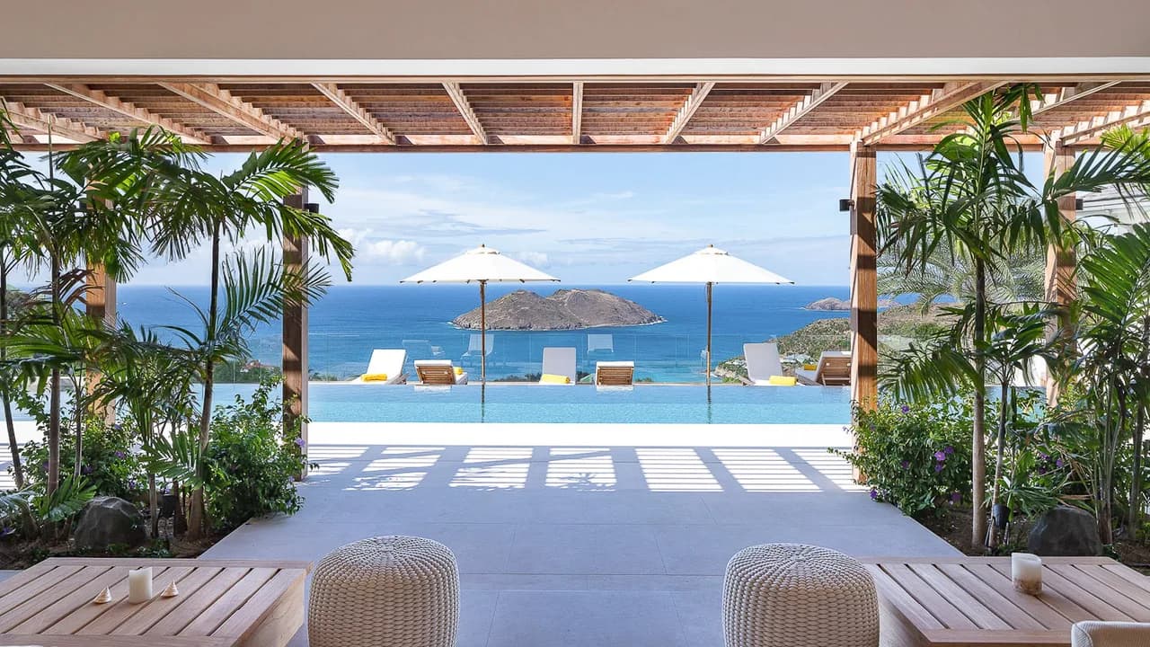 Fitness Villa with Ocean View in Colombier, St Barthelemy photo 3