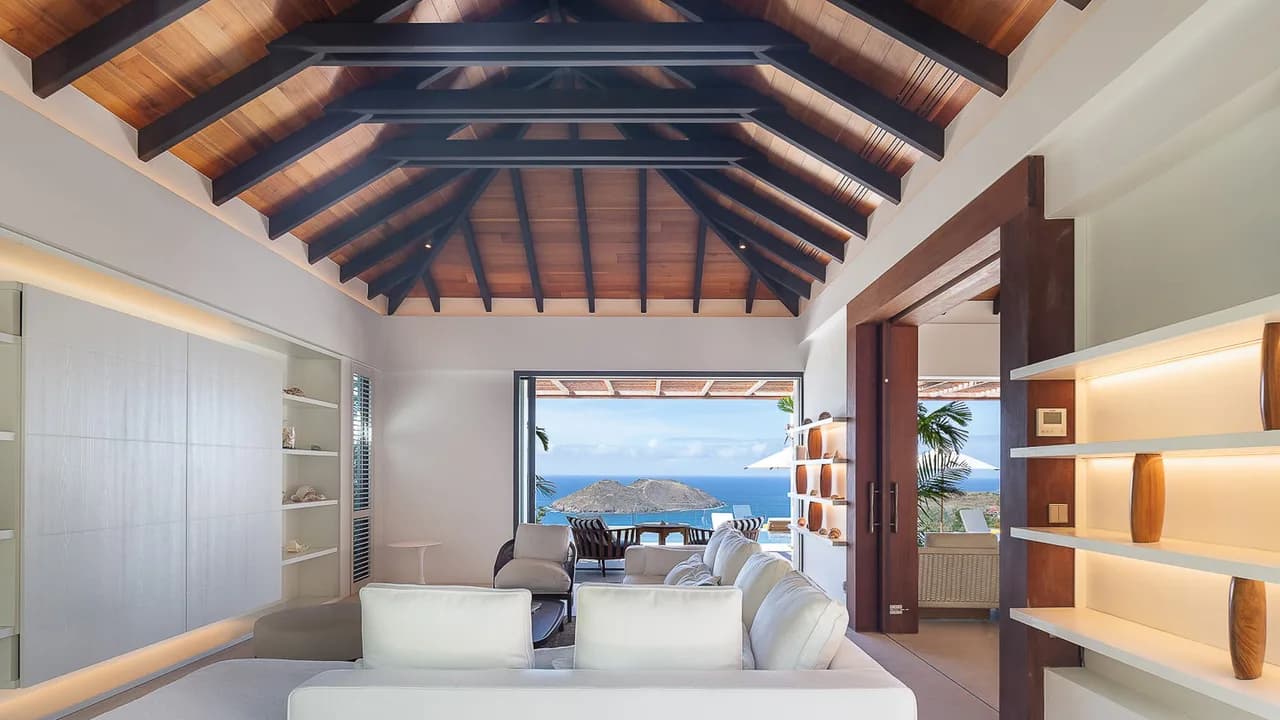 Fitness Villa with Ocean View in Colombier, St Barthelemy photo 5