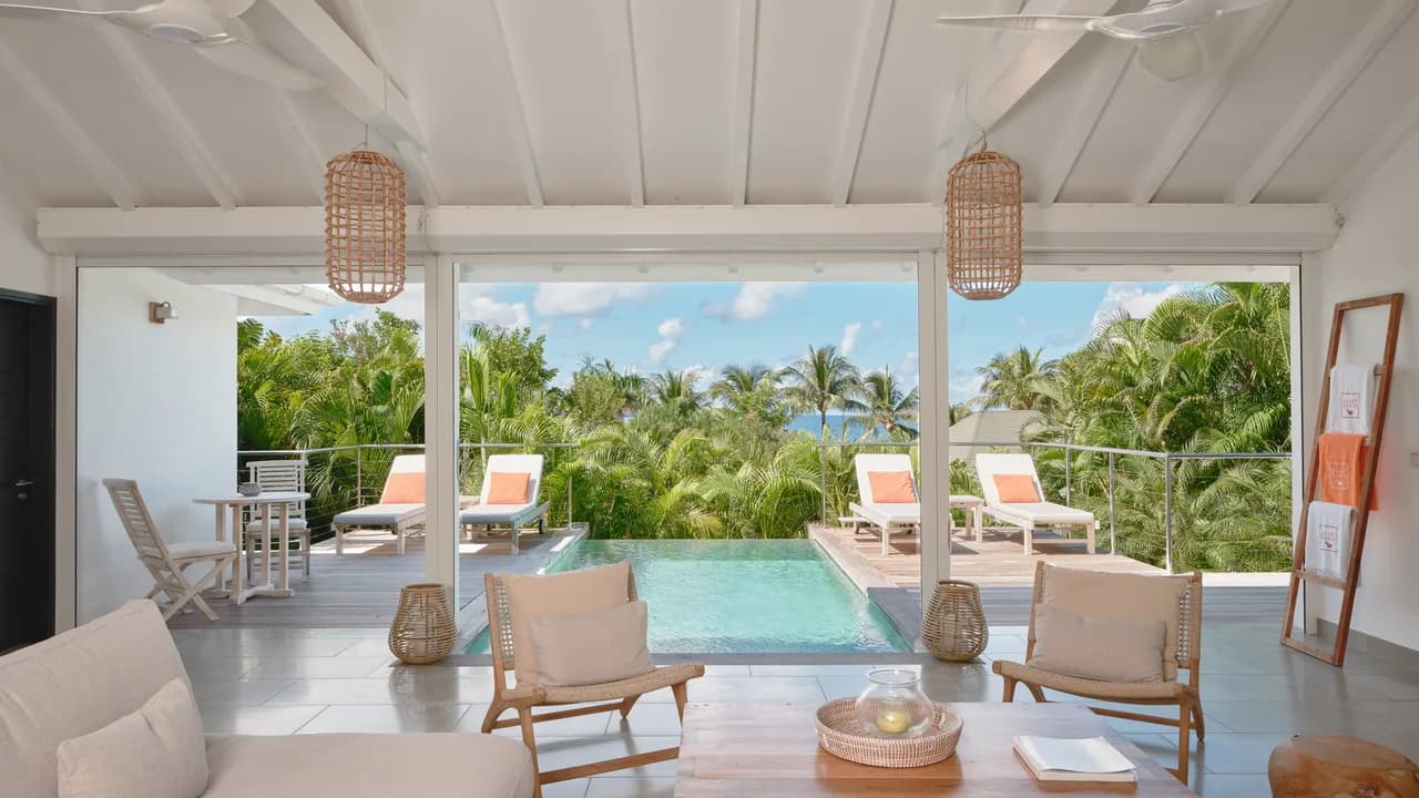 Oceanview Retreat Villa in Pointe Milou photo 4