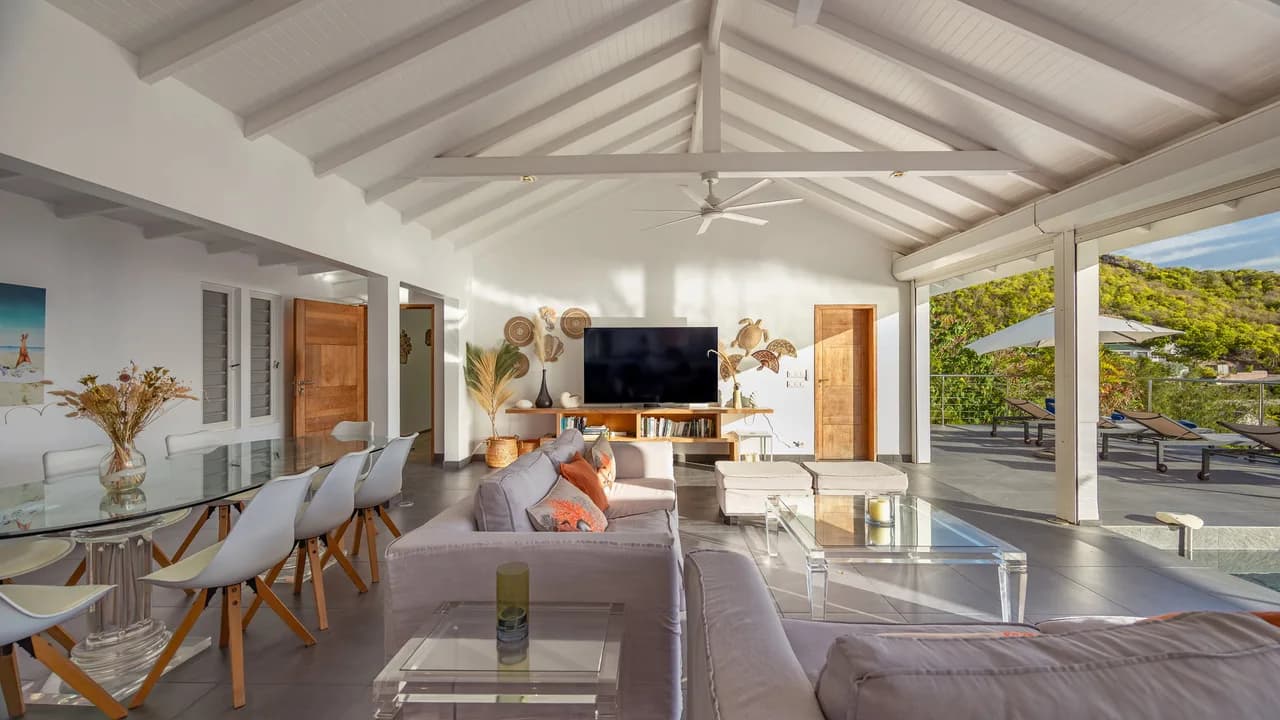 Luxurious Family Villa with A/C in Pointe Milou photo 4